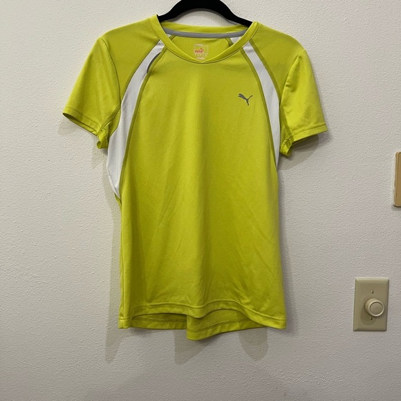 Puma Men's Lime Green‎ Performance Shirt Size Large - Picture 1 of 7